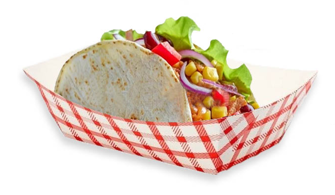 BFT500W500: Food Tray, 5 lb