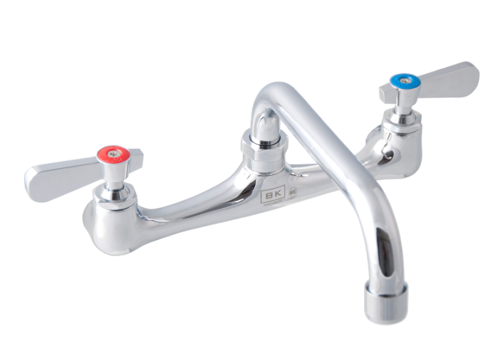 BKF-8W-12-G: Wall/Splash Mount Faucet