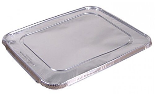 FLHSD100: Disposable Foil Pan Cover, Half Size