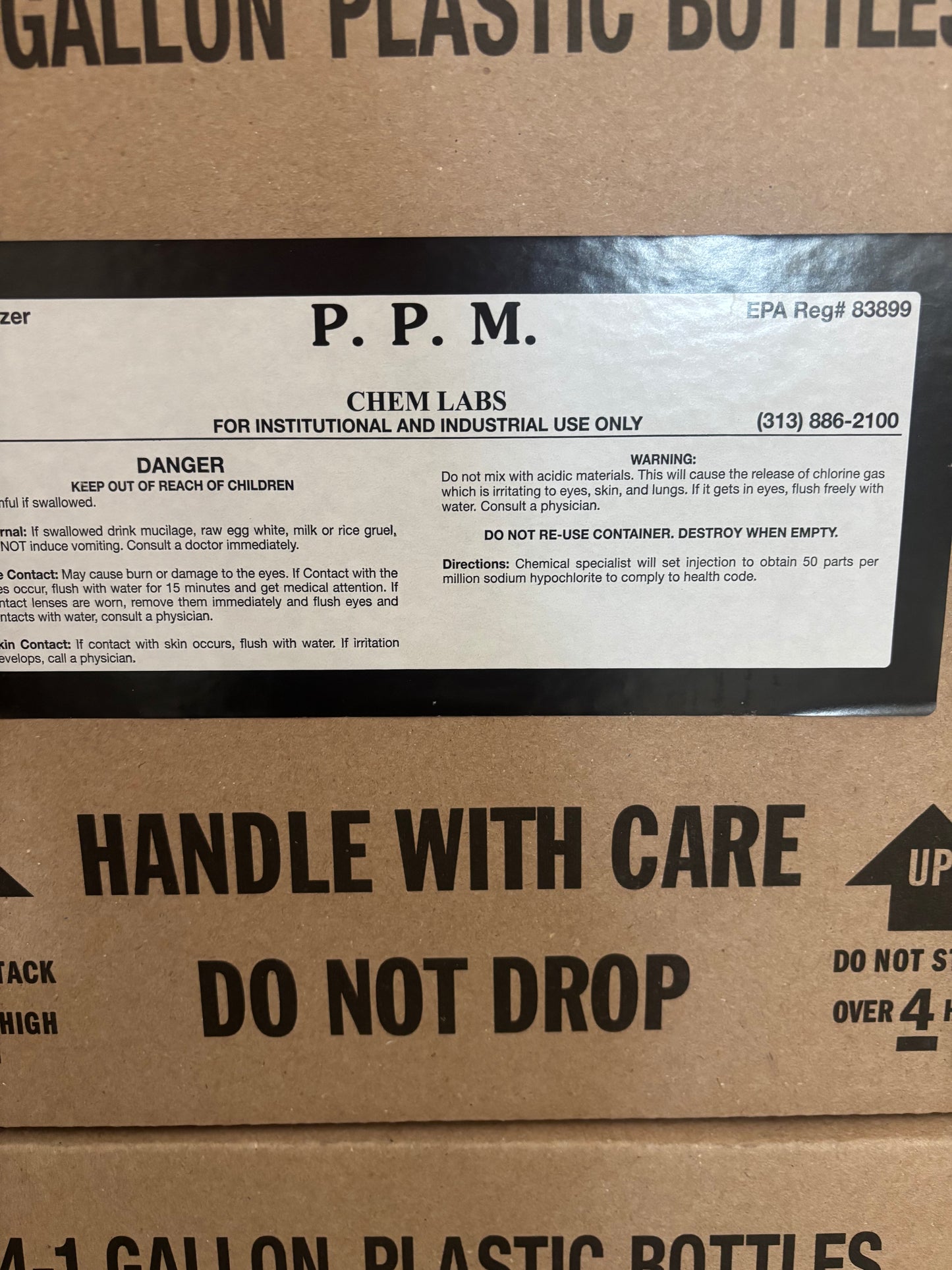Chem LabCLC: PPM, 4/1 Gallon