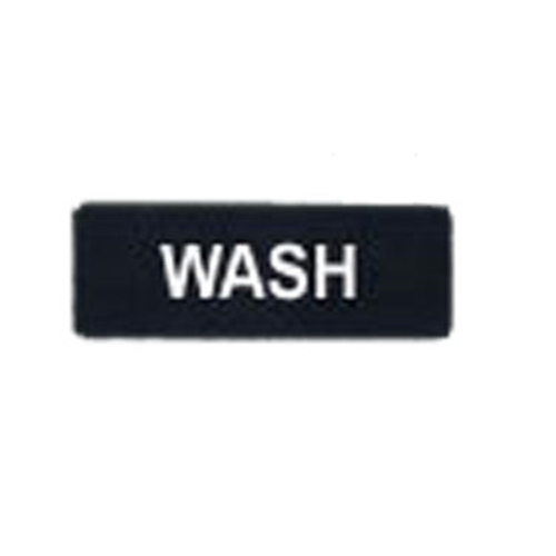 SGN-318: Sign, "Wash"