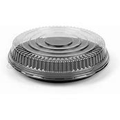 CS12 12" PET Catering Tray, Black, Packed 25/cs