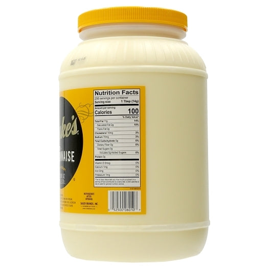 06010 Dukes Mayonnaise, 1 Gallon, 4 Per Case