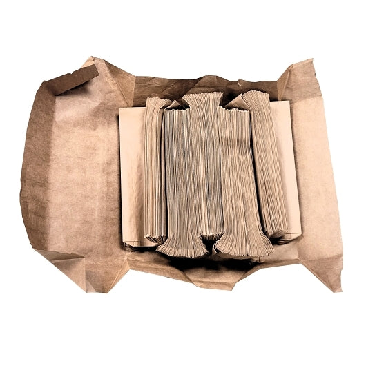 LQ35NP5C Ajm Quart Liquor Narrow Base Kraft Bag, 500 Count