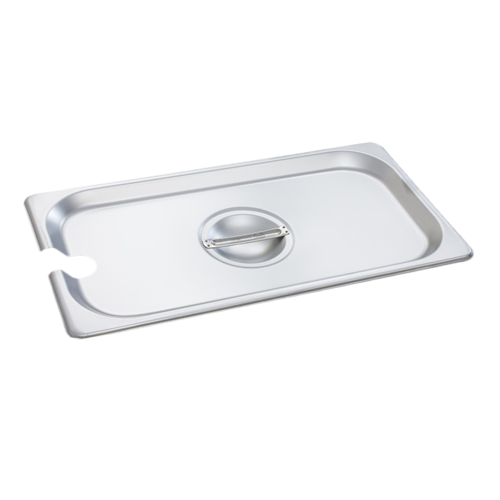 5130S: Steam Table Pan Cover, Slotted, 1/3 Size