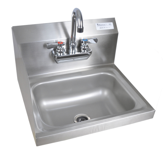 BKHS-W-1410-LS-P-G: Sink, Hand