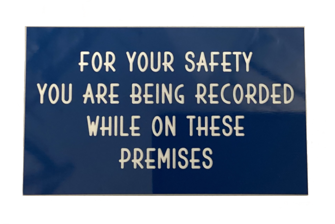 MCS35REC: Sign, For Your Safety