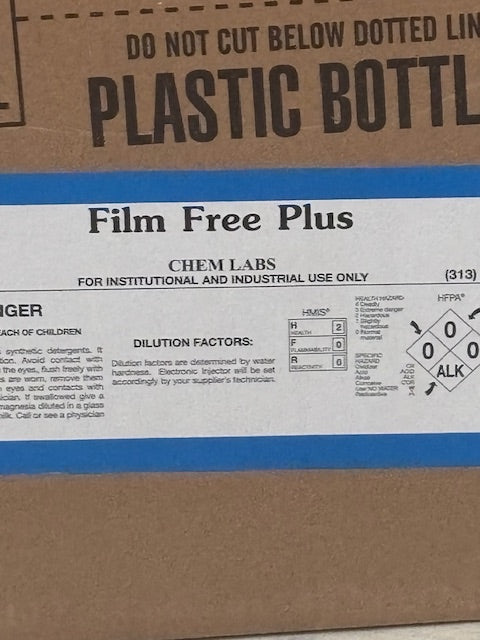 Chem Labshnc: Film Free Plus, 4/1 Gallon