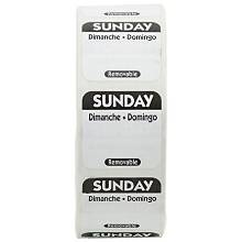 SundayR107-3Trilingual Removable Roll
