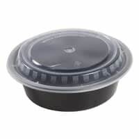 TGCR32B 32 oz. Round To Go Containers - Combo