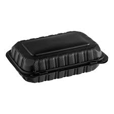 BlkMFBH150B 9"X6"Mineral Filled Clamshell 150 BLACK