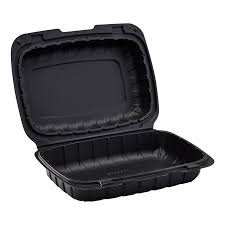 BlkMFBH150B 9"X6"Mineral Filled Clamshell 150 BLACK