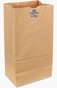 100320500PK/BL. #20 Brown Bag 71020