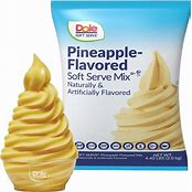 D581-A6120Pineapple Soft Serve Mix