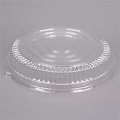 CSL16L 16" PET Tray Low Dome Lid, Clear, Packed 25/cs