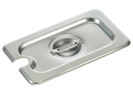 SPCN: Steam Table Pan Cover, Slotted, 1/9 Size