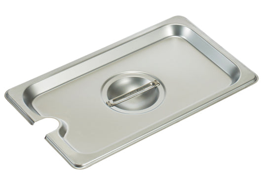 SPCQ: Steam Table Pan Cover, Slotted, 1/4 Size